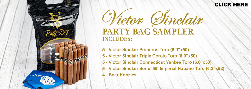 Victor Sinclair Party Bag at Meier and Dutch Wholesale Cigars